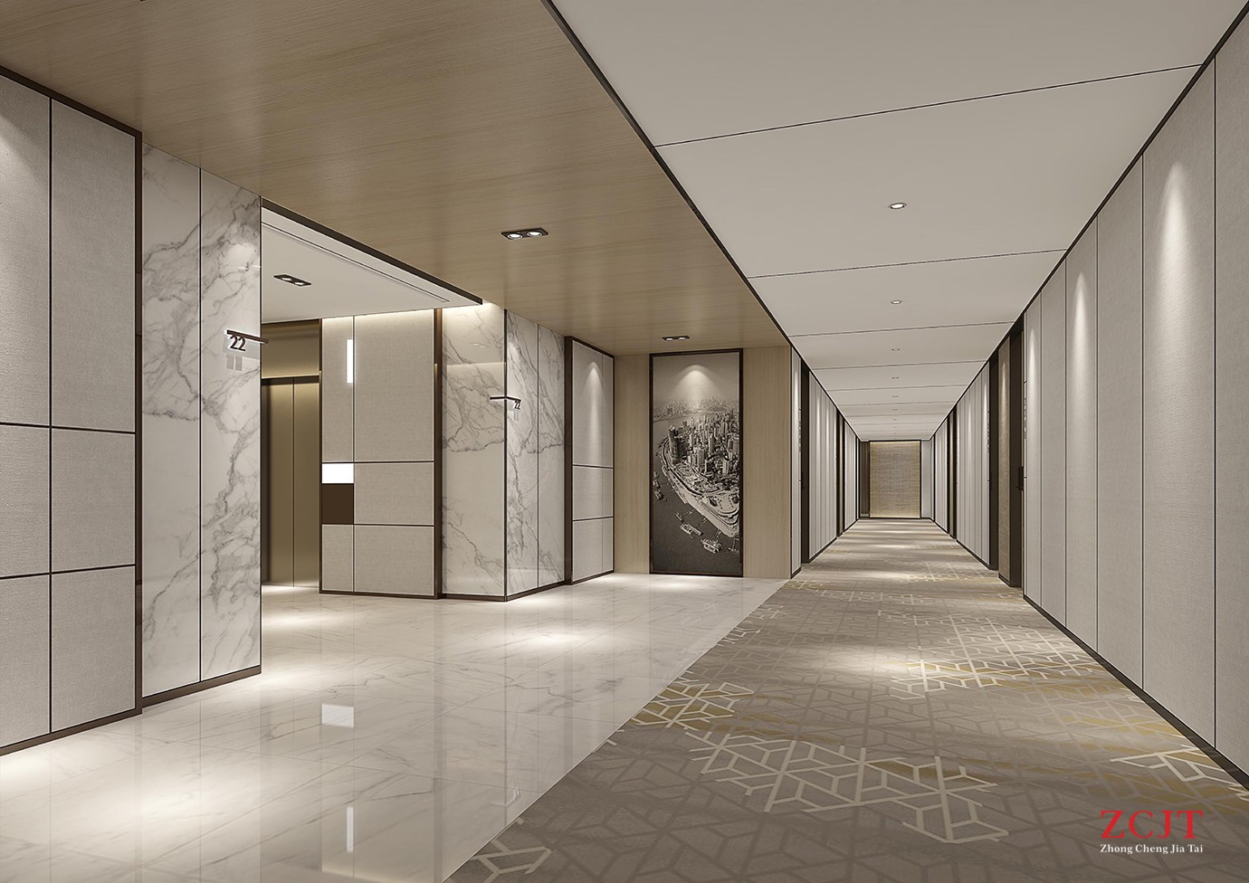 酒店走廊设计